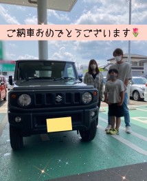 ジムニーご納車しました！